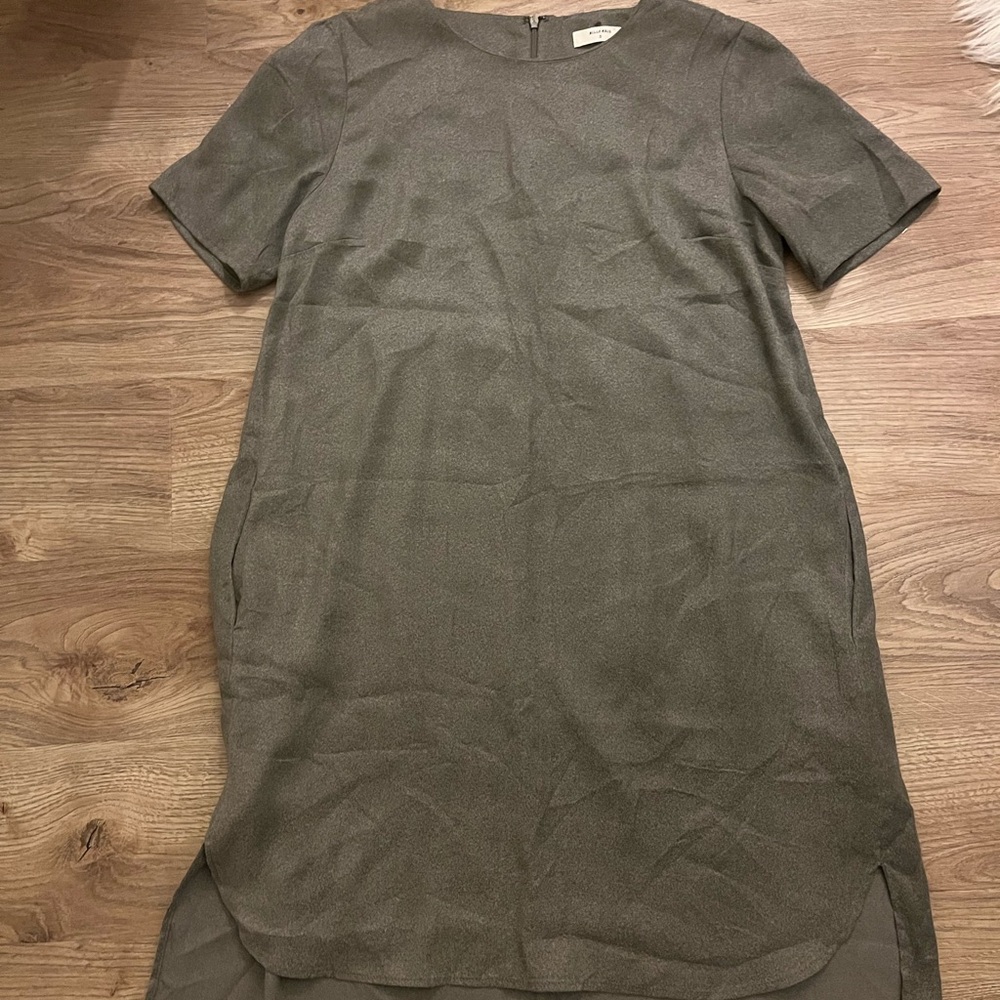 Billy Reid High Low Gray Dress